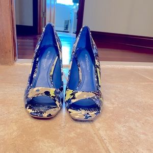 BCBG Generation Open Toe Heels